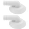 LT Easiyl 2 Pezzi Adattatore Di Scarico A Gomito Per Condizionatore d'aria Connettore A Gomito Per Tubo Di Scarico A Gomito Da 26 Mm Compatibile Con Condizionatore d'aria Mini-split