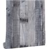 ICYEHAO Carta da Parati Adesiva Effetto Legno Grigio, 44.5 x 500 cm Carta Adesiva per Mobili Legno Pellicola Adesiva per Mobili,Camera da Letto,Soggiorno,Bagno,Cucina