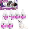 FELICALM Parigi - Nuova formula di PHEROMONE per gatti e gattini, 6 ricariche da 48 ml, anti stress per gatti e calmanti, felicità e armonia