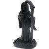 Kocris Casa Morte con Falce Statuetta in Resina per Acquario, Decorazione per Pesci, Figura per Terrario, Teschio del Diavolo, Ornamento per Halloween, Decorazione per Rettili, Lucertola, Animali