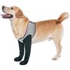 COODEO Calzini Anti-licking per Zampe di Cane, Protettori con Suolo Antiscivolo per Ferite, Stivali Impermeabili Anti-licking e Protezione Post-Operatoria (Grigio, 3XL)
