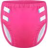 LittleForBig Mutandine Addestramento Satinato Adulti Primary Comfort - Comode, Lavabili e Riutilizzabili - Copripannolino di Stoffa Rosa Magenta L
