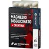 Agocap Magnesio Bisglicinato, Magnesio Completo con Magnesio Glicinato - 750mg per dose contro STRESS e Affaticamento, 60, compresse magnesio bisglicinato. Bisglicinato di Magnesio, con CREATINA