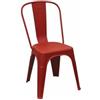 Sedia Mod. Urban Industrial in Polipropilene Bordeaux Pizzeria Bar Ristorante