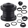 CDHPOWER 10PCS 2,5 cm Threadless Bicycle Headset Combo- Gas motorizzato Bicicletta (Nero)