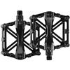 Bibykivn Pedali MTB in Alluminio CNC - Pedali Piattaforma Antiscivolo con Pin, Leggeri e Resistenti per Mountain Bike, Bici da Strada e Trekking (2 Cuscinetto)