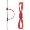 PATIKIL 2 FT Arco D Loop Corda Rilascio Materiale Nock Filo Anellino Rosso | per Arco Compound, Arco D Loop Corda