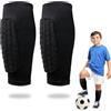 Swiftctrl Parastinchi per bambini, calcio, sport, parastinchi con nido d'ape, per calcio, basket, sci, resistente agli urti, per ragazzi e ragazze