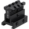 ToopMount Picatinny Riser Mount Rail Regolabile in Altezza 0.9-1.2 Ottica Riser Mount per Red DOT Mirino Fit 20mm Picatinny/Weaver Rails Leggero 3 Slot