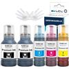 LCL Flacone di Inchiostro Compatibile con 104 Multipack Alta capacità Sostituzione per Epson ET-1810 ET-2810 ET-2811 ET-2812 ET-2814 ET-2815 ET-2820 ET-2821 ET-2825 (2BKCMY,5-Pack)