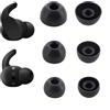 Adhiper Auricolari di Ricambio per Beats Fit PRO, Studio Buds e Studio Buds+ - 3 Paia, Taglie S/M/L, Punte in Silicone Morbido, Riduzione del Rumore e vestibilità Comoda e Sicura (Nero)