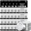 avmzvo LR44 - Pila a bottone LR 44, batterie AG13 (48 pezzi) senza mercurio, 1,5 V, 357/357 A/L1154/A76/GPA76