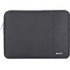 MOSISO 14 pollici Custodia Laptop, 14 pollici Borsa PC Compatibile con HP Lenovo Dell ASUS Acer, HP Stream, Dell Latitude, Lenovo IdeaPad, Poliestere Manica Verticale con Tasca, Spazio Grigio