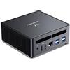MINISFORUM UM790 Pro Mini PC, processore AMD Ryzen 9 7940HS (8C/16T, fino a 5,2 GHz), AMD Radeon 780M, 32 GB DDR5 (fino a 5600 MHz)/512 GB SSD, 2 porte HDMI/2 porte USB4, Wi-Fi 6E, BT 5.3, 4 USB 3.2