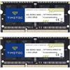 Timetec 16GB KIT (2x8GB) DDR3L / DDR3 1600 MHz (DDR3L-1600) PC3L-12800 / PC3-12800 Non-ECC Unbuffered 1,35 V / 1,5 V CL11 2Rx8 204 Pin SODIMM Modulo di memoria RAM per PC portatile