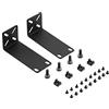 PhyinLan Kit di montaggio su rack, orecchie da rack regolabili per prodotti Netgear, Cisco, D-Link, TRENDnet e HP, montaggio da 10,6 larghezza a 19, distanza foro regolabile 14-30mm