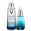 Vichy Minéral 89 Siero Booster 75 ml & Vichy Minéral 89 Gel Occhi 15 ml Duo Routine Idratazione Viso e Occhi