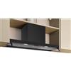 NEFF N 50, cofano di design integrato, 90 cm, vetro trasparente, nero opaco, D95XCC2S0