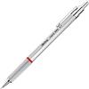 rOtring Rapid Pro Matita meccanica | Mina HB 0,7 mm | Matita a spinta | Ridotta rottura della mina | Fusto interamente in metallo cromato argento