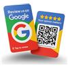 MESSAGENES Google Review Tap Card riutilizzabile - Confezione da 10 QR e NFC per iPhone e Android - Aumenta le mie recensioni Impostare a casa