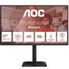AOC MONITOR 27 LED IPS QHD 16:9 4MS 120HZ 350 CDM, PIVOT, DP/HDMI, MULTIMEDIALE