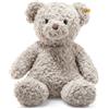 Steiff Peluche Orsacchiotto Honey, dolce animale di stoffa per bambini, ragazzi e ragazze, Friends, pupazzo di 48 cm, grigio chiaro, 113482