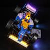 MENZAVA Kit di Illuminazione a LED Compatibile con LEGO Williams Racing FW14B e Nigel Mansell 10353 Icons Modello da Costruire - Set di luci per a LED Il Modello (Non includere Il Modello)