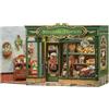 CUTEBEE Book Nook Kit & Casetta Fai da Te: Puzzle 3D Adolescenti/Adulti, Decorazione Libreria/Stanza | Regalo Compleanni/Vacanze (Blossom Florists)
