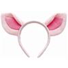 KBSICWO Cerchietto con Orecchie di Maiale, Cerchietto Capelli Orecchie Maiale, Accessori per Costumi di Animali per Carnevale Halloween Cosplay (Rosa)