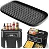 Dictien Tappetino Friggitrice ad aria per Ninja Dual Zone 9.5L AF400EU/ DZ400EU | Accessorie Air Fryer per Ninja F400EU, Riutilizzabile Tappetino Friggitrice ad Aria Lavabile in lavastoviglie e Senza BPA
