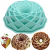 Yueser Stampi per Chiffon Cake 23cm in Silicone per Dolci Ciambella
