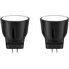 noobibaba MR8 Lampadine LED 12V, Faretto LED MR8 10W 20W Lampadina alogena di ricambio Attacco GU4.0, Colore bianco caldo 2700K