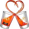 Patelai 2 Bicchieri di Mr e Mrs da Liquore 2 Oz Bicchieri da Vino Oro di Matrimoni Bicchiere da Doccia Nuziale Anniversario Fidanzamento Coppia Bicchiere di Vino per Sposi (Stile Delicato)