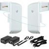 Ubiquiti KIT Ubiquiti NanoStation 2pz LocoM5 5GHz - 5GHz High Power Wireless Outdoor - 2x LocoM5 - Bundle - 2x LocoM5