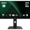 MSI MONITOR MSI PRO MP275PG 27 IPS AG FHD 16:9 MM 1300:1 1ms 100Hz VGA HDMI DP VESA REG.ALT. PIVOT Black - 9S6-3PC39M-053