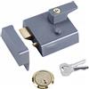 Yale B-1-DMG-SC-60 - Serratura a doppio bloccaggio, supporto da 60 mm, finitura metallica scura/cilindro cromato, ad alta sicurezza, può essere bloccato dall'interno con chiave