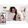 TMCC Cornice digitale Wi-Fi da 10,1, 1280 x 800 IPS touch screen, 16 GB di memoria, funzione Smart Cloud, colore nero