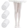 Snegyu Collant da ragazza tinta unita per danza e balletto per bambina e ragazze 60D leggings opachi sottili microfibra collant per scuola per 7-10 anni