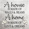OWN4B - Kit per punto croce stampato con frasi motivazionali, 11 ct, 36,1 x 36,1 cm, kit per ricamo fai da te (citazioni)
