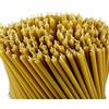 Danilovo Candele Profumate in Pura Cera d'Api - Candele Chiesa Ortodossa per Preghiere, Natale, Lunghe, Morbide, N80, Altezza 18,5 centimetri, 200 pz