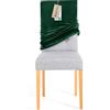 RESTILO Coprisedia Stretch in Taglia Universale, Coprisedia Rimovibile e Lavabile per Sedia da Pranzo, Protezione Elastica per Sedia per Sala da Pranzo, Ristorante, Hotel, Banchetto, Matrimonio, Festa