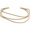Skagen Bracciale Da Donna Kariana, Altezza: 49,5 mm Lunghezza: 20 mm Larghezza: 61 mm Bracciale In Oro E Acciaio Inossidabile, SKJ1216710