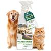 Dermazoo Disabituante Gatti e Disabituante per Cani 750ml Spray Anti Pipi Cane per Uso Interno ed Esterno con Estratto Vegetale di Agrumi e Timo, Repellente per Gatti Anti Urina Formula Vegetale