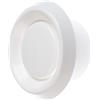 Steinberg14 valvola a disco aria di scarico Ø 100 mm - bianco valvola a soffitto valvola griglia di ventilazione in plastica