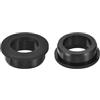 QUARKZMAN 2pz Guarnizioni in Gomma 1-1/2(38mm) Foro di Perforazione, 1-1/8(28mm) ID Foro Tappo Foro a Cilindro in Gomma Silicone Nera Guarnizione Tappo Foro per Cablaggio, Automobilistico