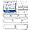 NietFullThings Catena acciaio inox A4 V4A AISI 316 Ø5 mm maglia lunga 25 m - DIN 5685 / DIN 766 - carico di rottura indicativo 1250 kg - confezione 1 pz