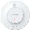 X-Sense Rilevatore di Fumo Wi-Fi, Batteria Sigillata da 10 Anni (Senza Manutenzione), Certificato EN 14604, Allarme Antincendio con Notifiche App in Tempo Reale (Richiede Hub SBS50), SD19-MN, 1 Pezzo