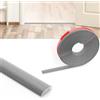 Flintronic Striscia di Soglia, 3.5CM*2M PVC Striscia di Transizione per Pavimenti, per Finiture di Moquette, Soglia di Transizione, per Pendenza di Soglia da 5 mm(Legno Grigio)