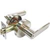 Qrity Maniglie per Porte Interne, Serratura con Maniglia a Leva per Porta di Alluminio, per Porta Interna, Porta Esterna, Dimensioni Scrocco 60 / 70mm, Argento