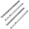 MOCNT 2 Paia (4 Pezzi) 374mm Guide per Cassetti 17mm Cuscinetti a Sfera Guide di Cassetti Acciaio Zincato Guide a Estrazione Binari Cassetti Scorrevoli Guida di Cursori Armadio